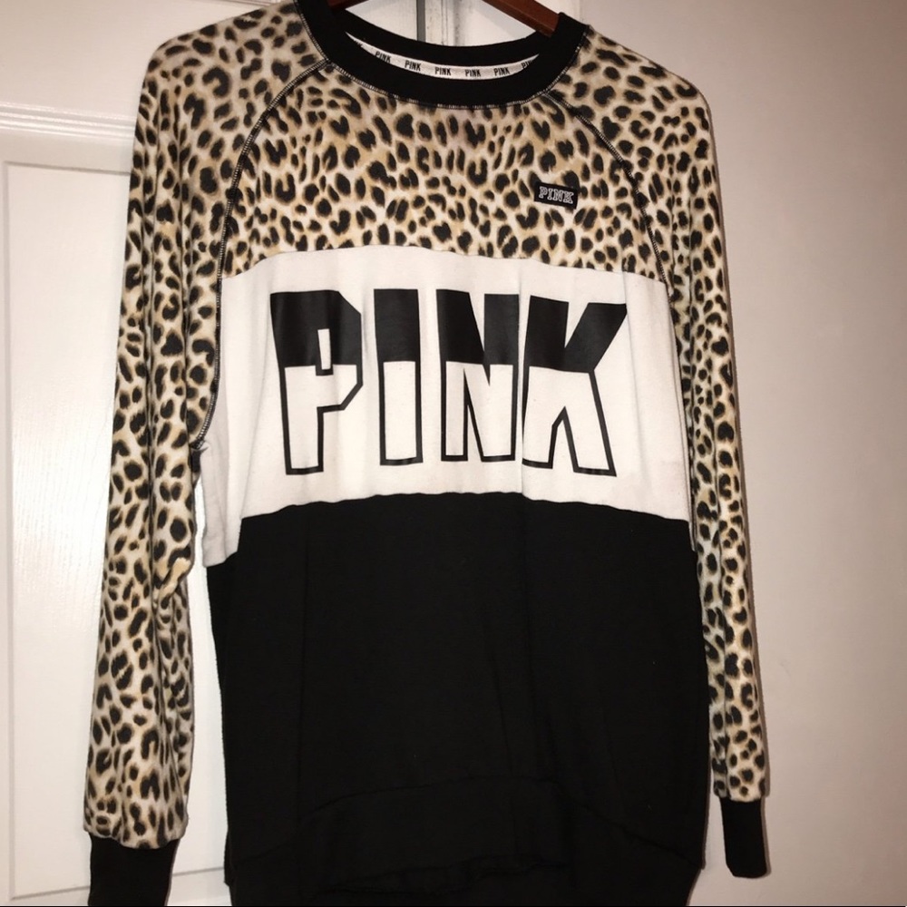 PINK sweater / overall